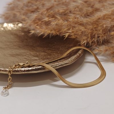 Minimalistična zagležnica – kačje pletivo