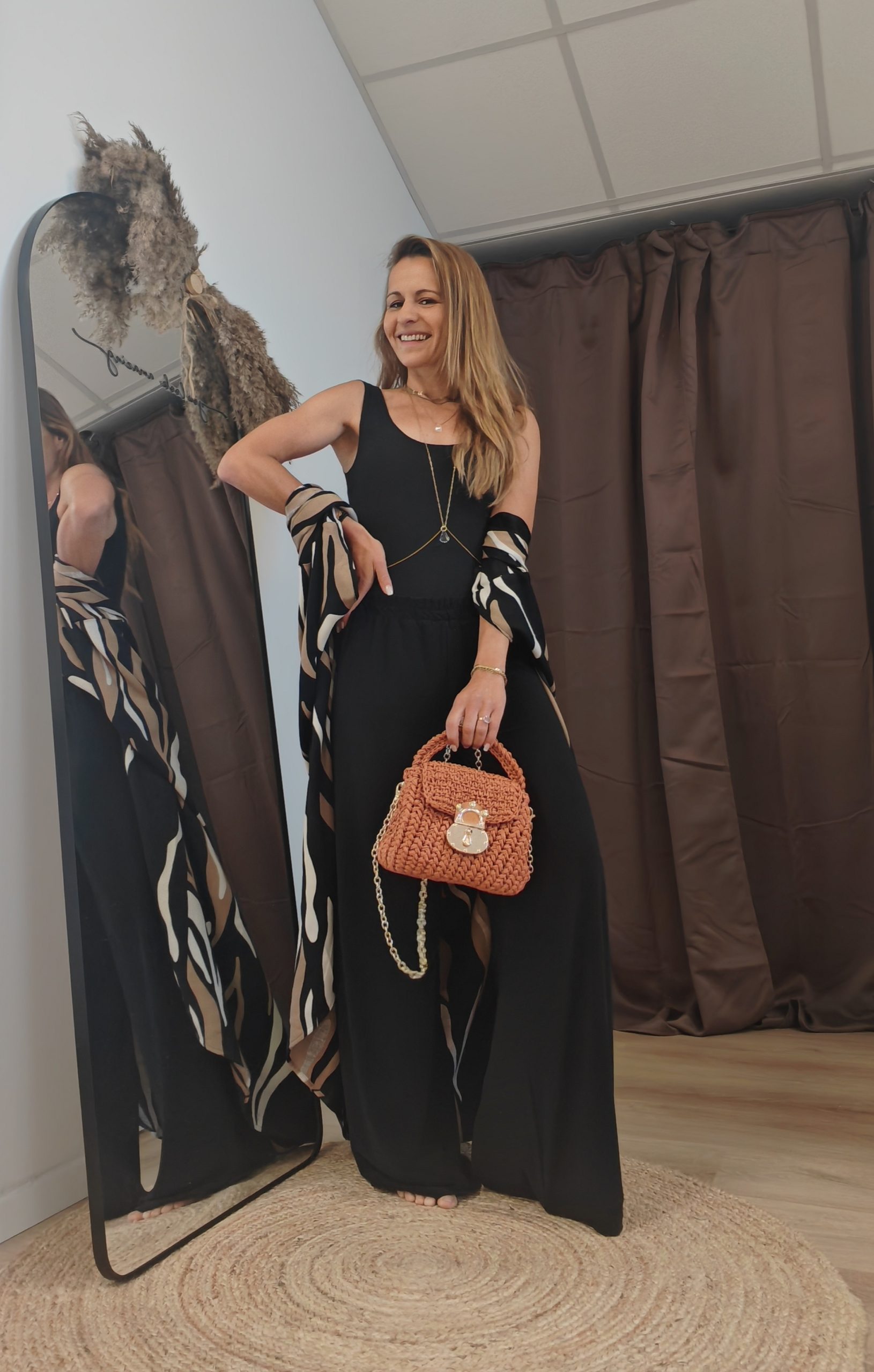 Kimono obleka iz nežne viskoze – eleganca v gibanju - Image 6